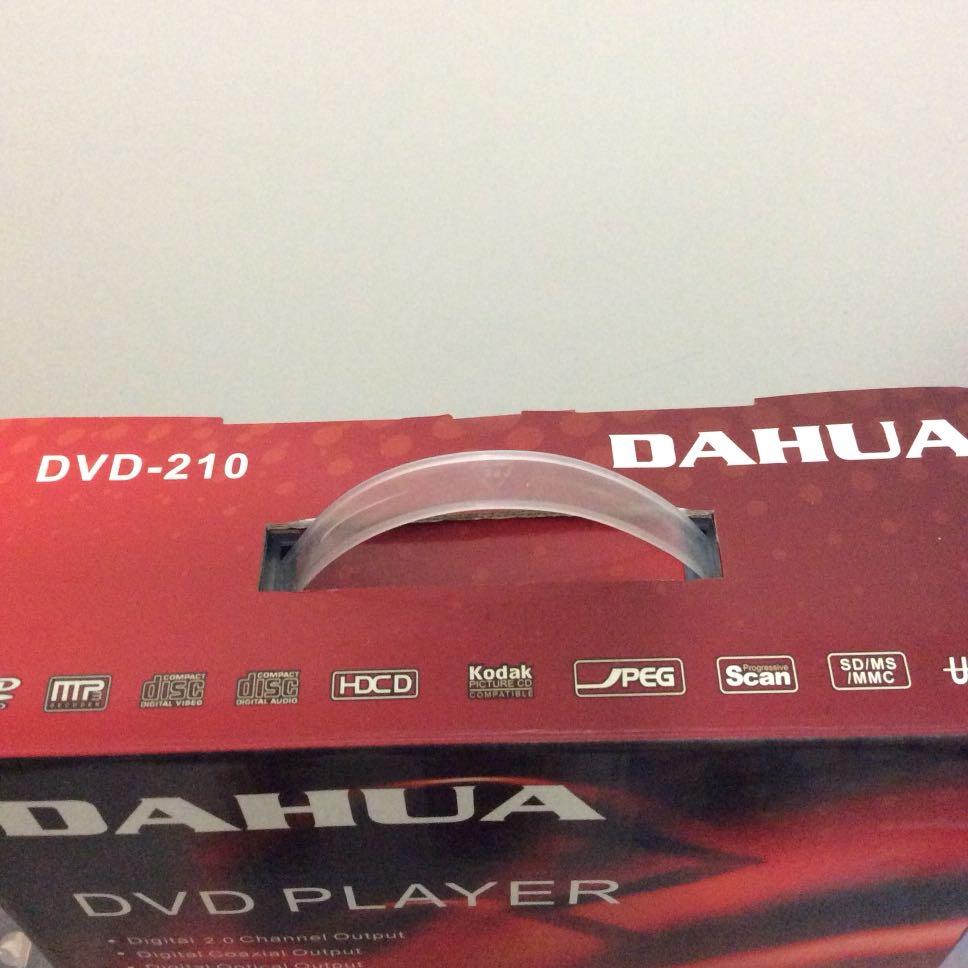 全新DAHUA DVD Player DVD播放器, 家庭電器, 電視& 其他娛樂, 藍光及