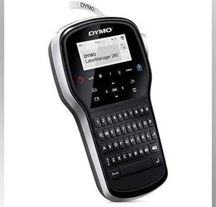 Dymo Labelmanager 280 Rechargeable Handheld Label Maker With Qwerty