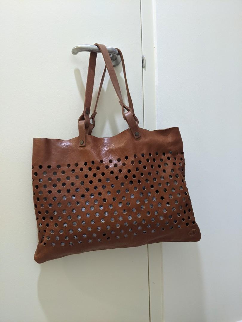 Elk the label tote bag tan Women s Fashion Bags Wallets