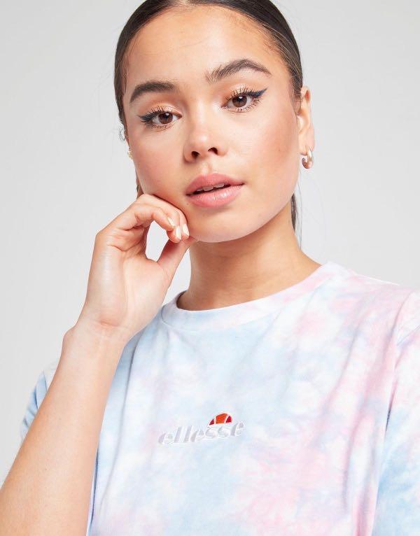 Ellesse Tie Dye Boyfriend T Shirt