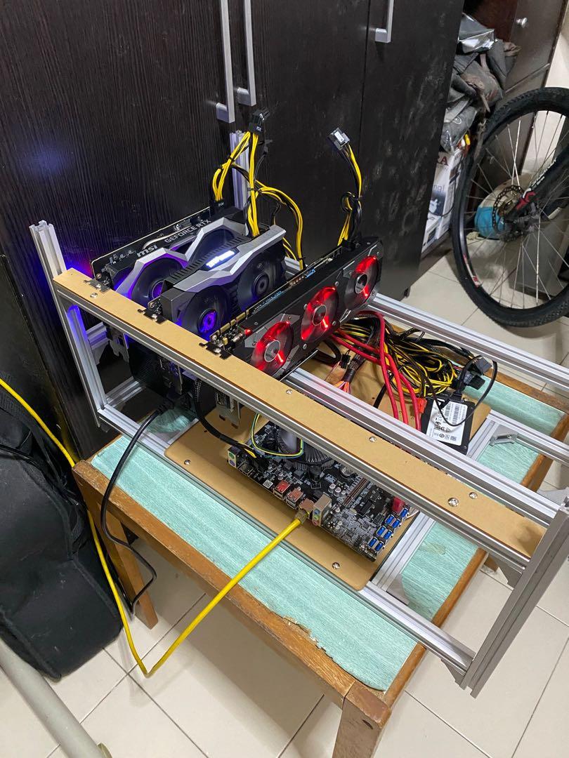 2060 *3 マイニングリグ 90mh/s