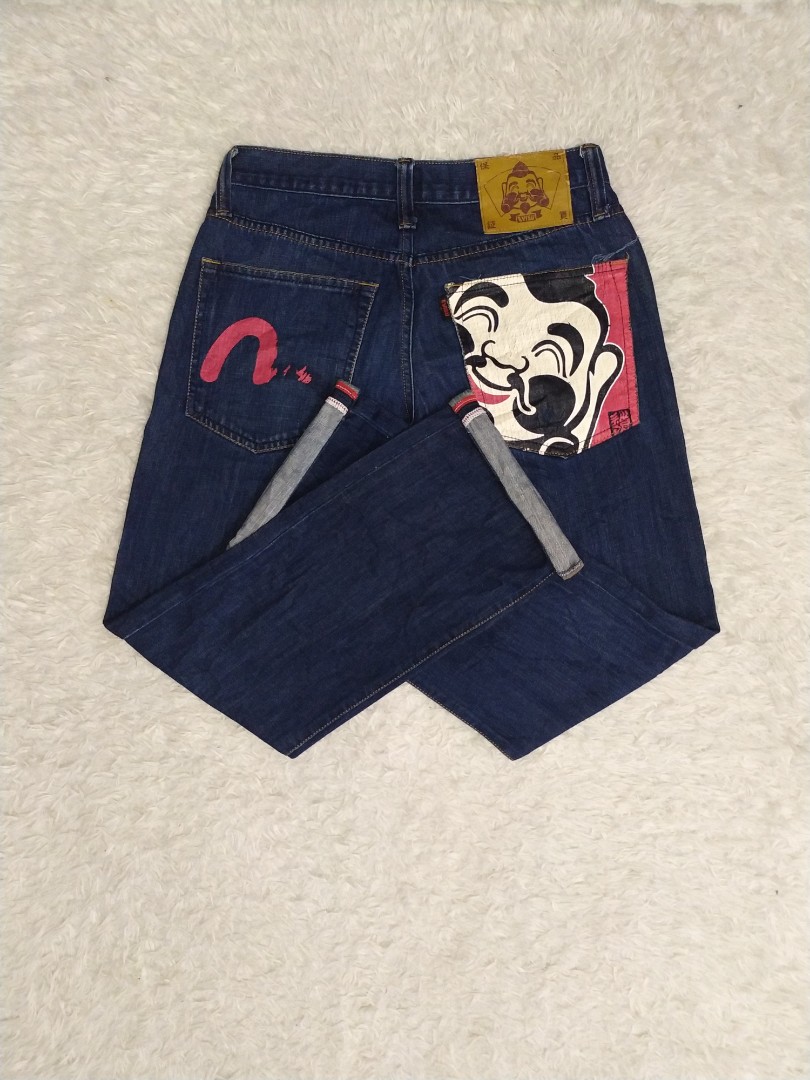 Evisu Denim Master Size 30, Fesyen Pria 