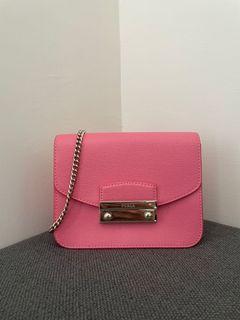 Furla Metropolis鏈條斜背包