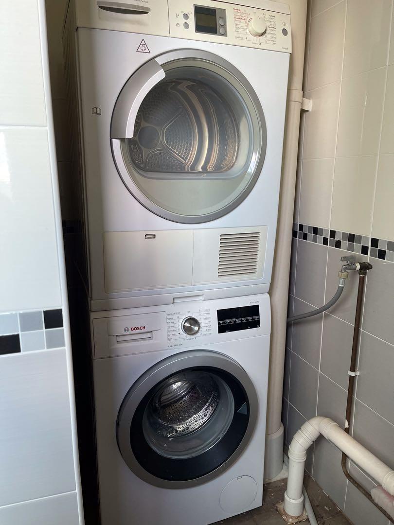 Garage Sale Bosch Washing Machine 9kg Dryer 8kg Home Appliances Cleaning Laundry On Carousell