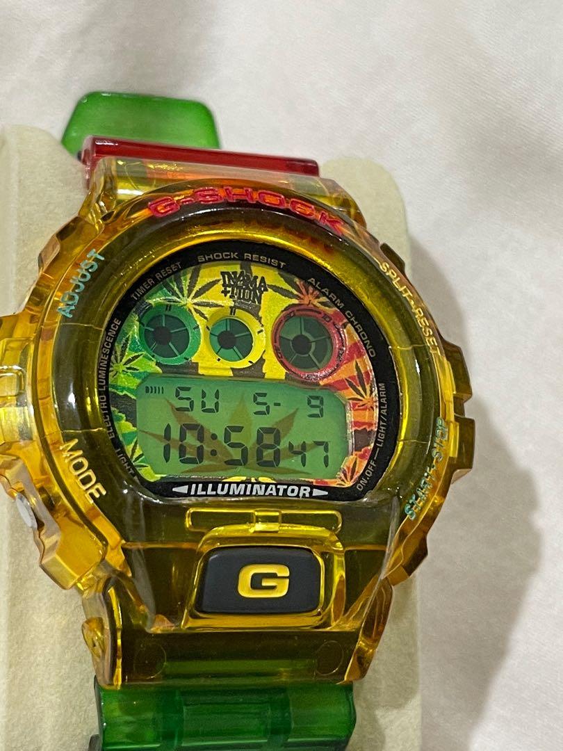 G shock rasta jelly hot sale