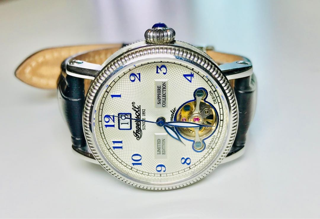 Ingersoll in1800wh deals 35 jewel automatic