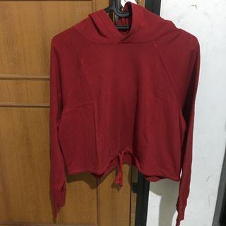 H&M crop hoodie