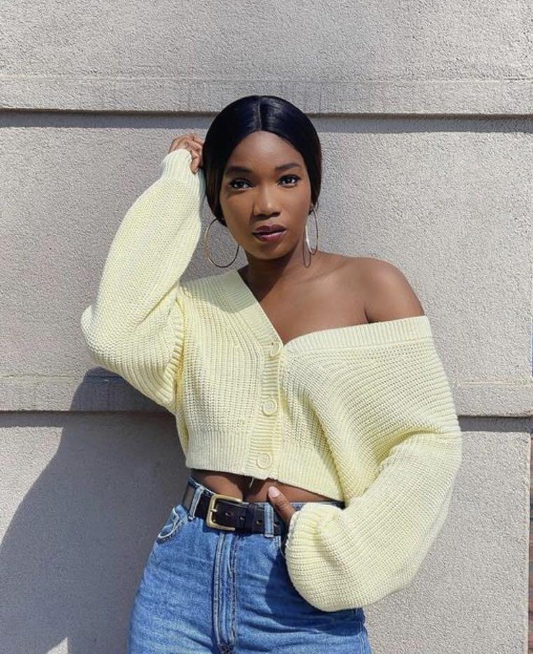 H&m chunky on sale cardigan