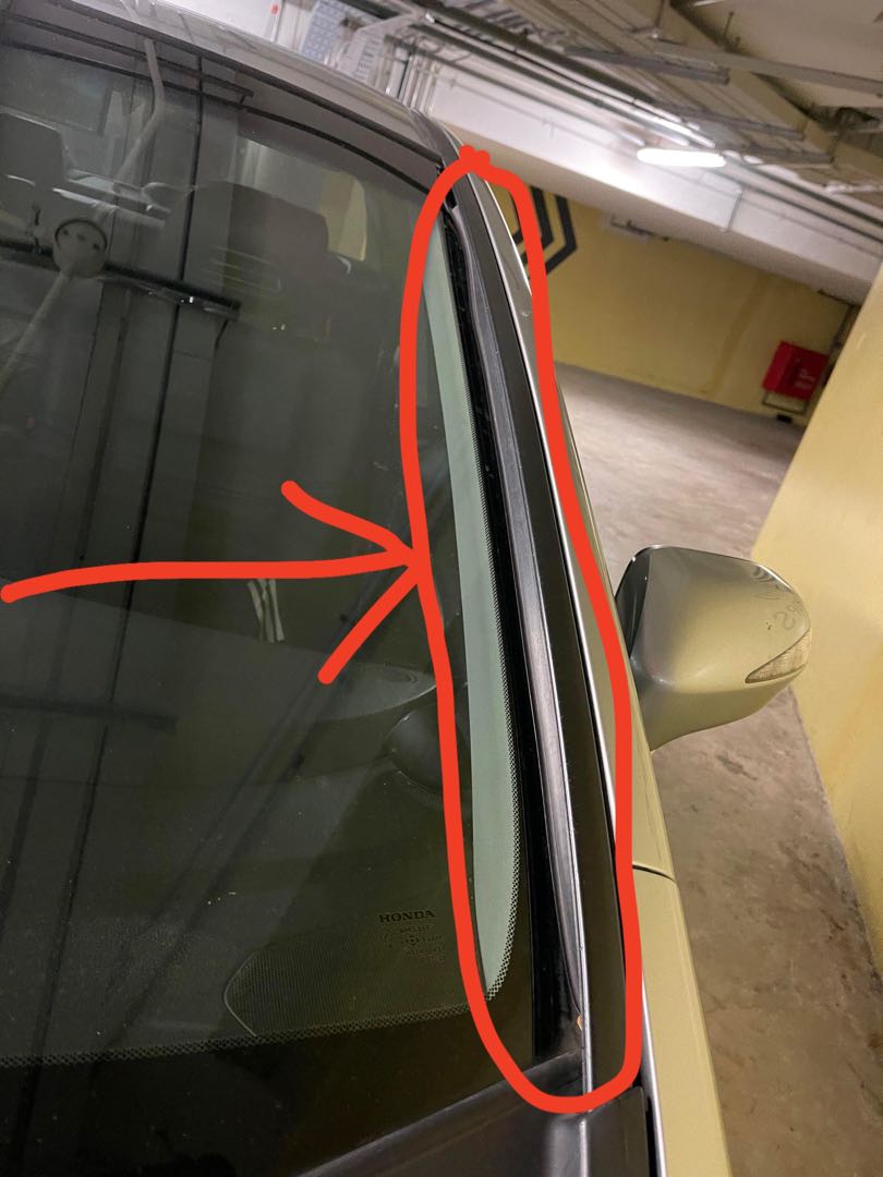 Honda civic fd roof best sale moulding