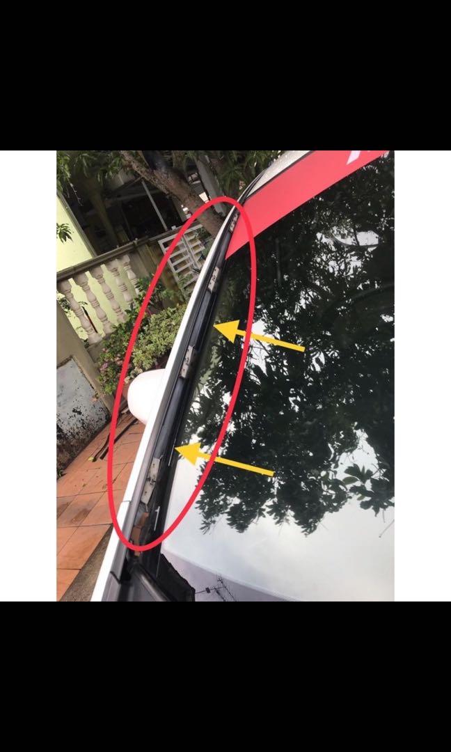 Honda civic fd roof moulding deals
