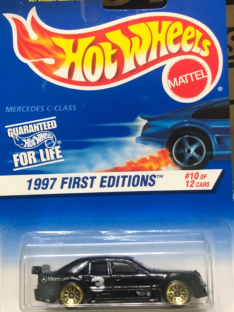 hot wheels mercedes c class 1997