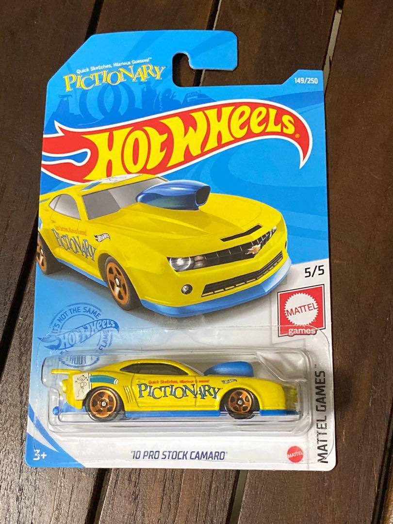 HOT WHEELS 2021 NUEVO MATTEL GAMES 5/5 `10 PRO STOCK CAMARO PICTIONARY HOT WHEELS 2021 NUEVO MATTEL GAMES 5/5 `10 PRO STOCK CAMARO PICTIONARY