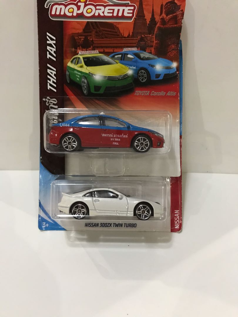 Hotwheels majorette nissan 300zx toyota corolla matchbox diecast