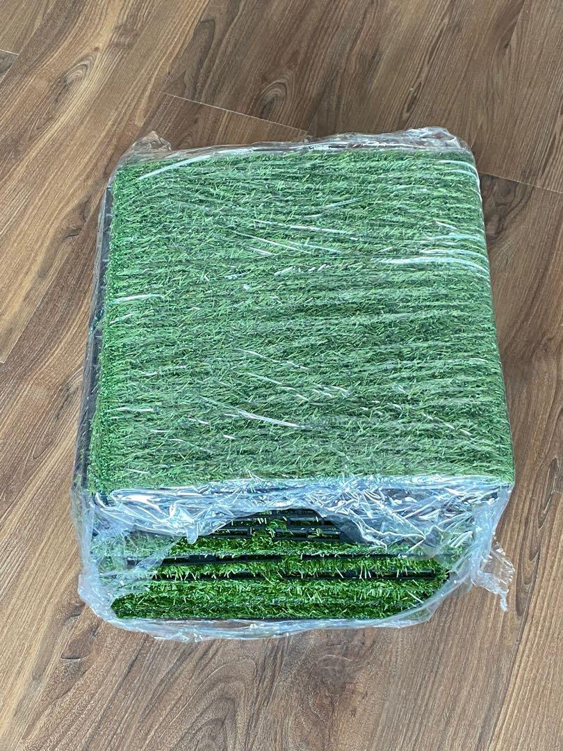 IKEA RUNNEN artificial grass x 2 sets , Furniture & Home Living, Home