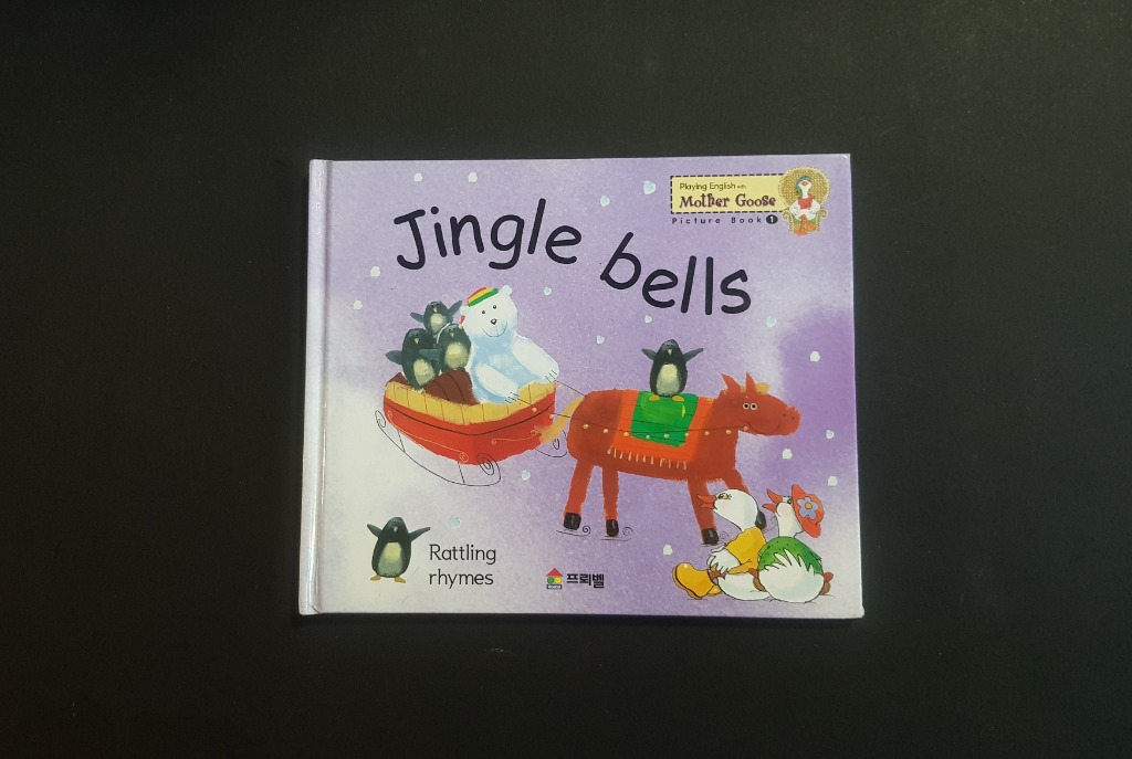 Jingle Bells Rattling Rhymes Illustrated book, Hobbies & Toys, Books