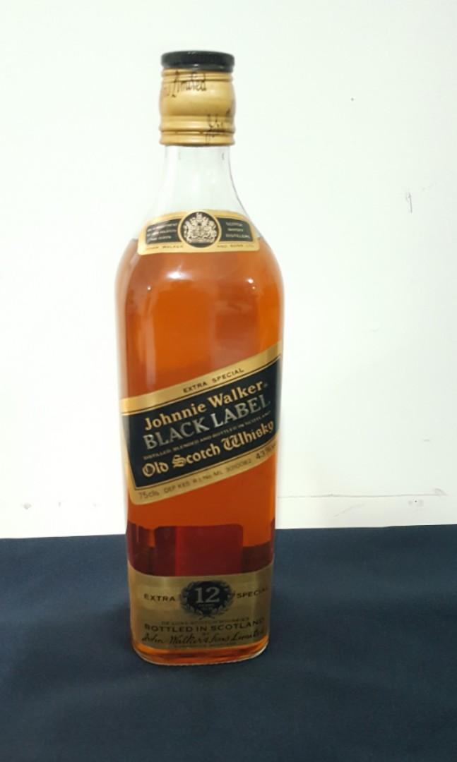 JOHNY WALKER BLACK LABEL, Makanan & Minuman, Minuman Tidak ...