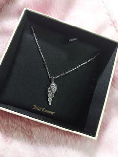 Juicy Couture Silver Wing Necklace