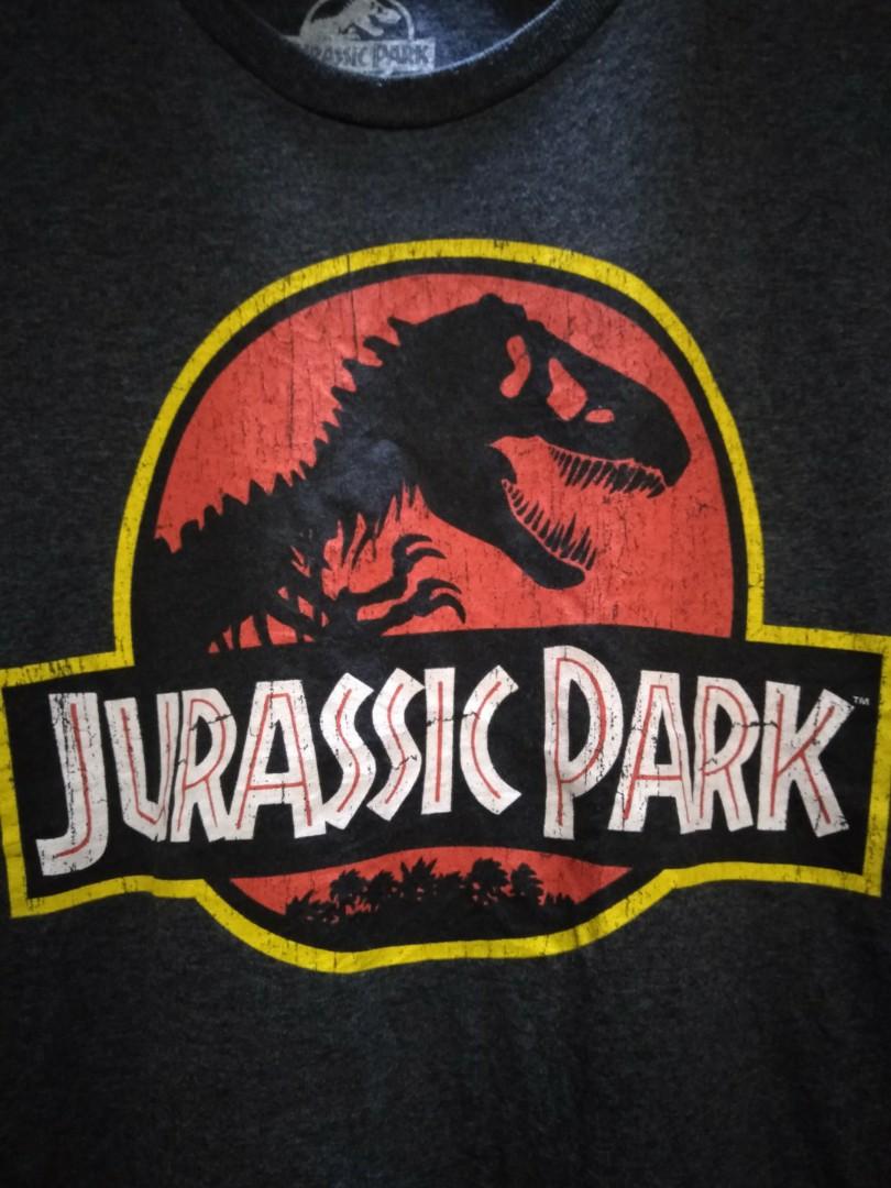 Jurassic Park T Shirt, Fesyen Pria 