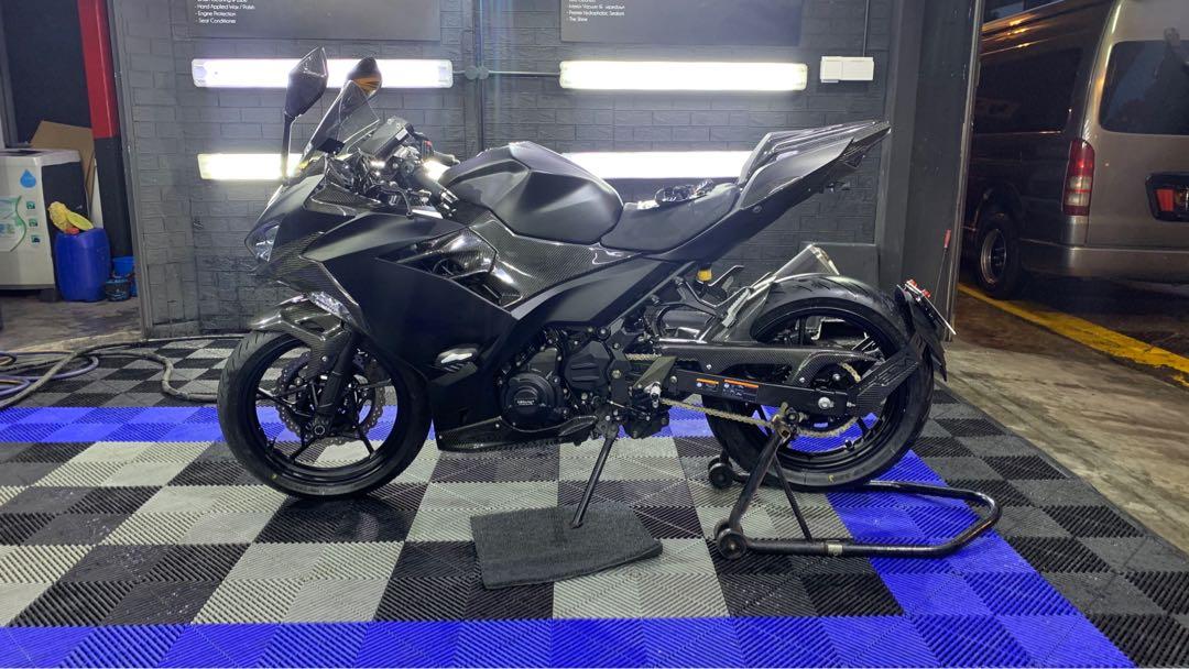 Kawasaki Ninja 400 Matte Black/Carbon Fibre, Motorcycles, Motorcycles for Sale, Class 2A on