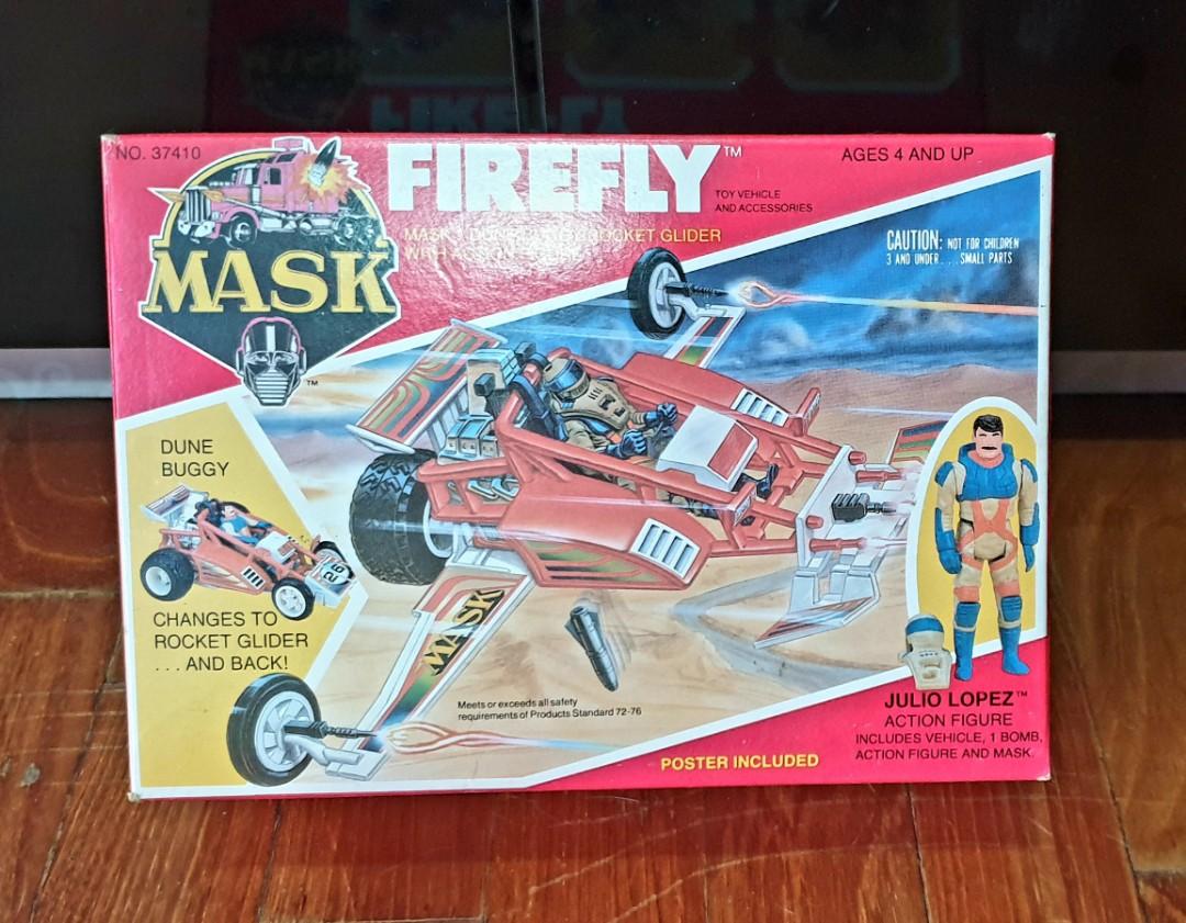 M.A.S.K Parts FIREFLY rear wheel tire mask Kenner
