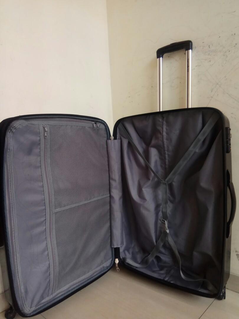 VÄRLDENS Bolsa de viaje, negro, 28x12x44 cm/16 l - IKEA