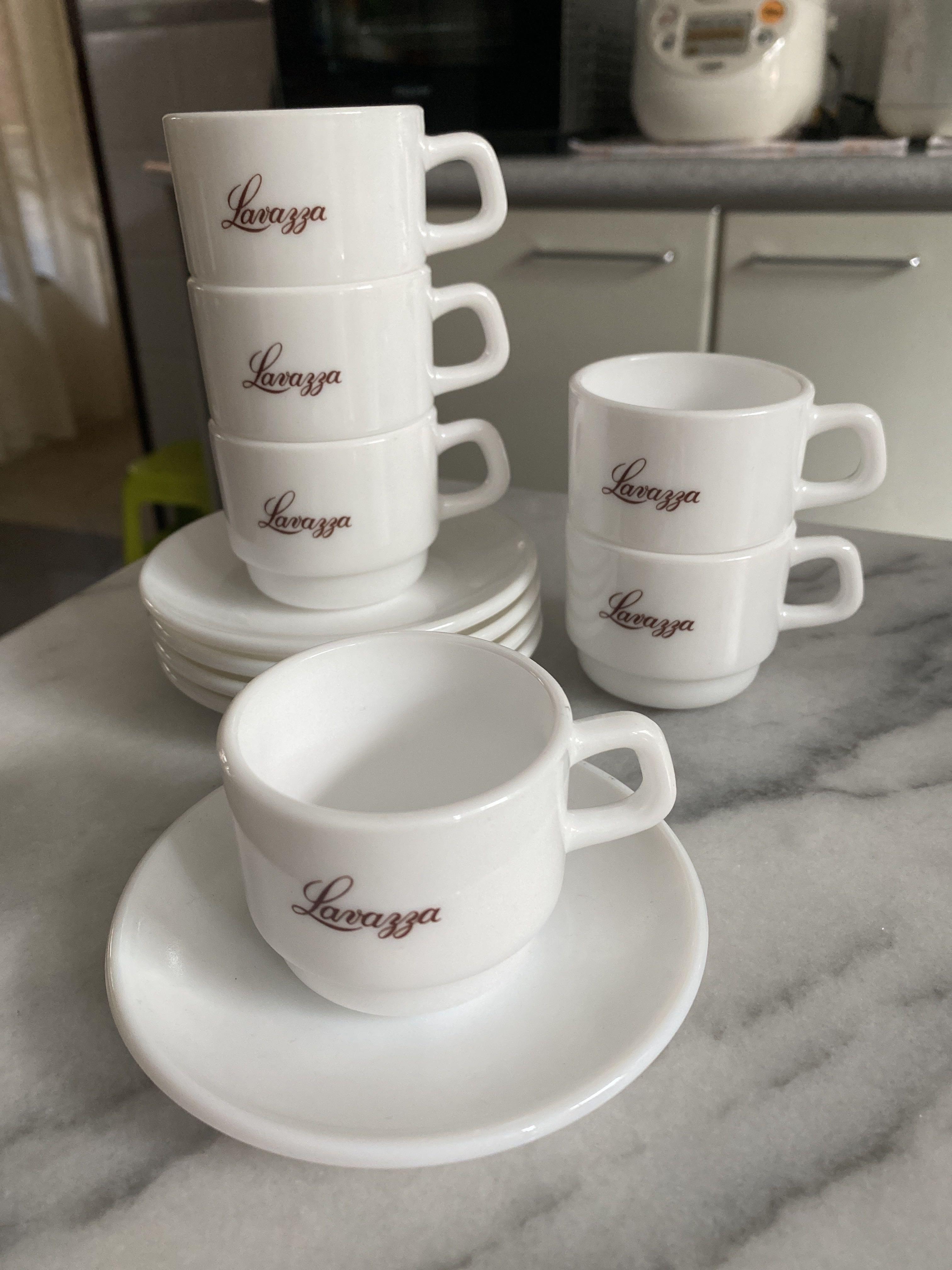 Lavazza espresso cup and saucer, TV & Home Appliances, Kitchen