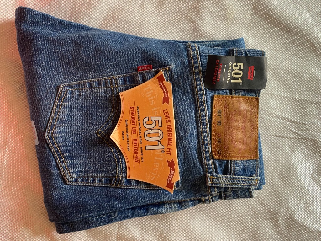 Levi's 501 original stretch extensible hotsell