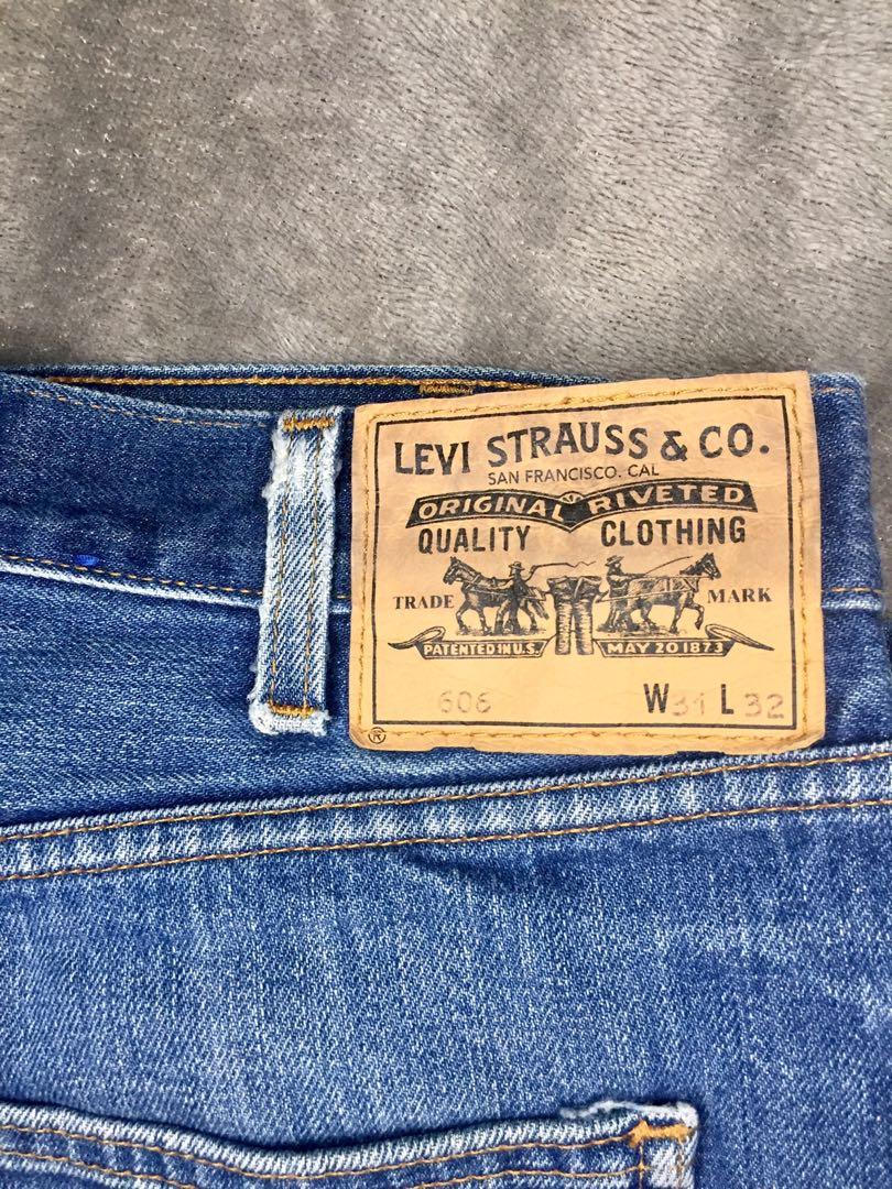 Levi's 606 Men's Jeans, Men's Fashion, Bottoms, Jeans on Carousell