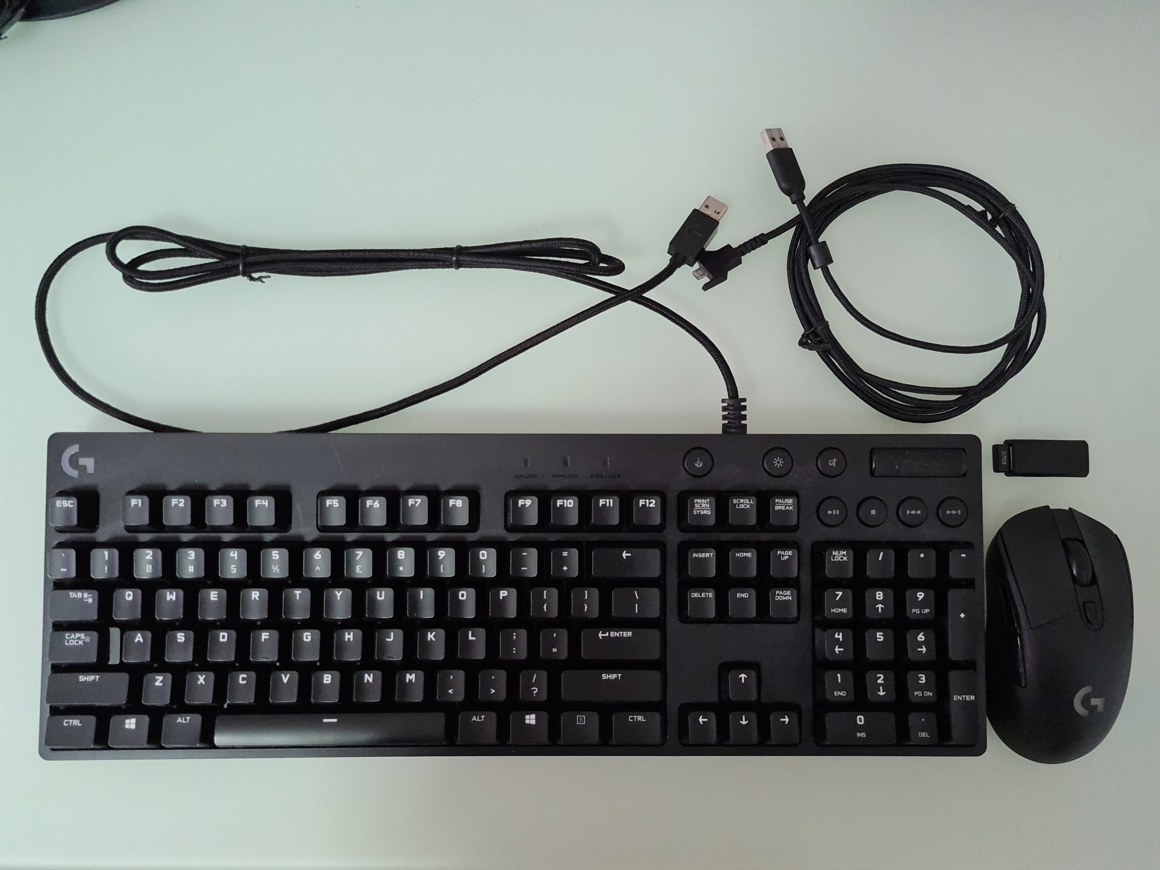 Logitech Gaming Keyboard and Mouse Bundle, Computers & Tech, Parts