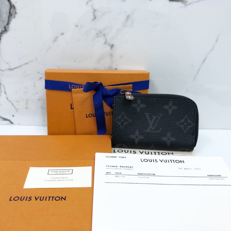 Buy Authentic Pre-owned Louis Vuitton LV Monogram Eclipse Porte Monnaie Jour  Coin Case M63536 210811 from Japan - Buy authentic Plus exclusive items  from Japan