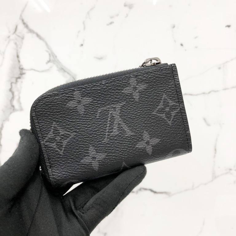 LV Louis Vuitton M63536 Coin Purse - Monogram Eclipse, Luxury, Bags &  Wallets on Carousell