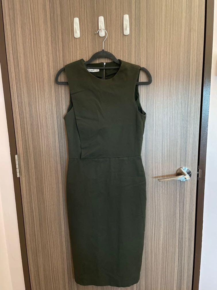 Mango office dress top