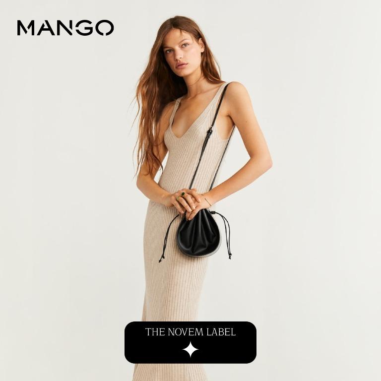 Mango Ribbed Midi Dress Women s Fashion Dresses Sets Dresses on Carousell