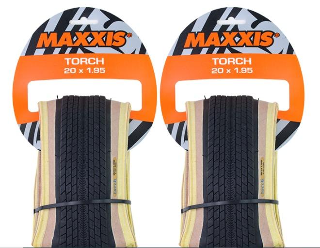 Maxxis Torch Folding Tire (Skin Wall) for Foldable bike