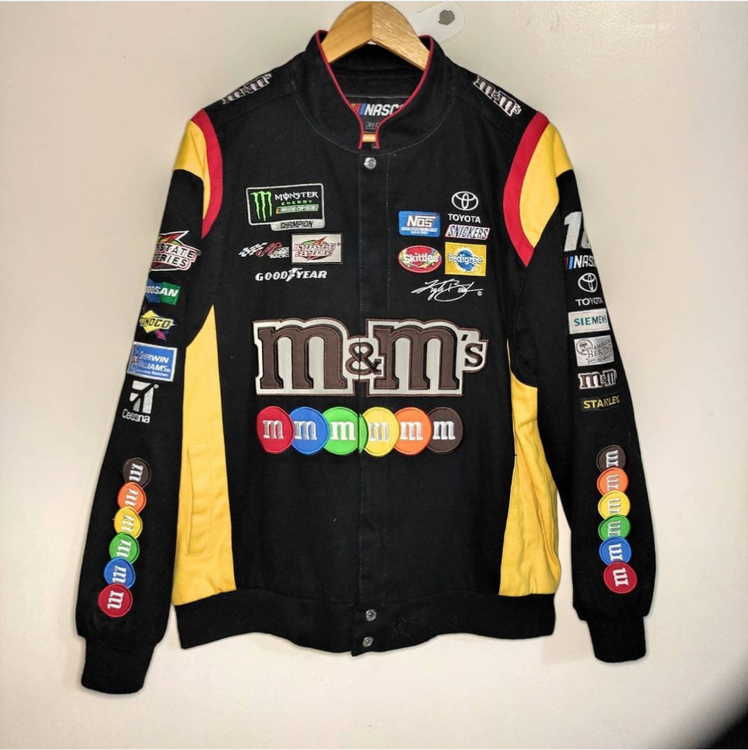M\u0026M Racing Jacket, Men's Fashion, Tops 