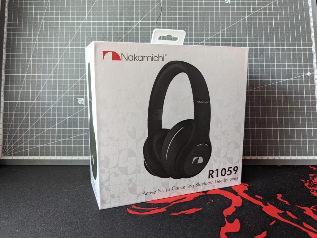 Nakamichi Active Noise Cancelling Bluetooth Headphones R1059