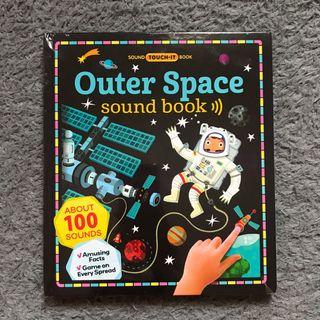 NEW Buku Anak Outer Space Luar Angkasa Sound Book Soundbook