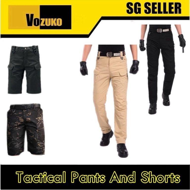 NEW Military Tactical Cargo Pants or Shorts Waterproof Breathable High Quality IX7 IX9 VOZUKO