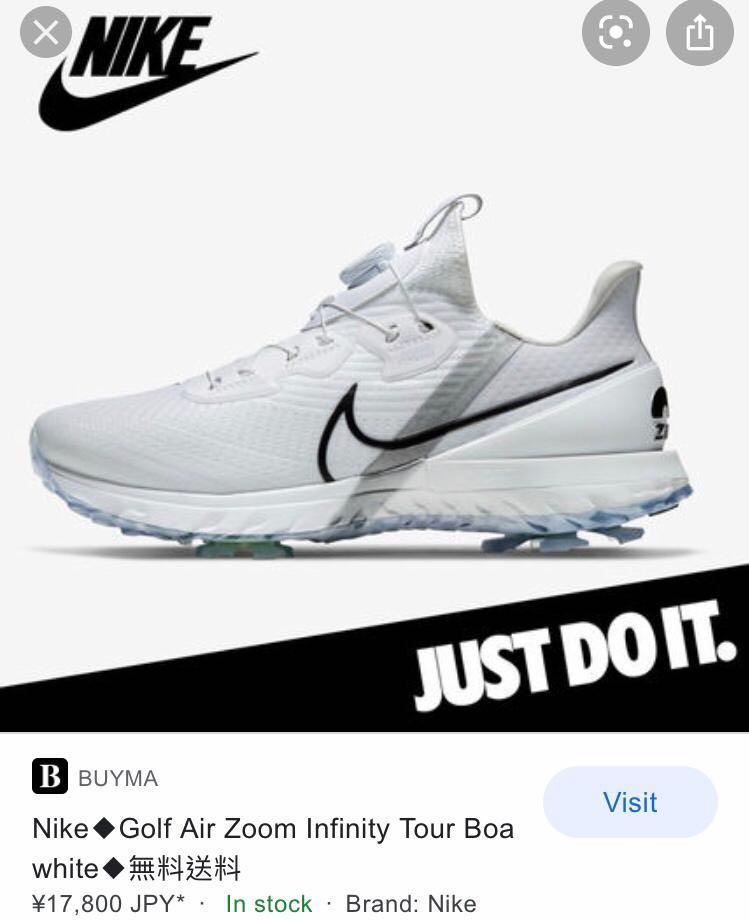 NDP sale - Nike Golf Air Zoom Infinity Tour Boa, Sports Equipment 