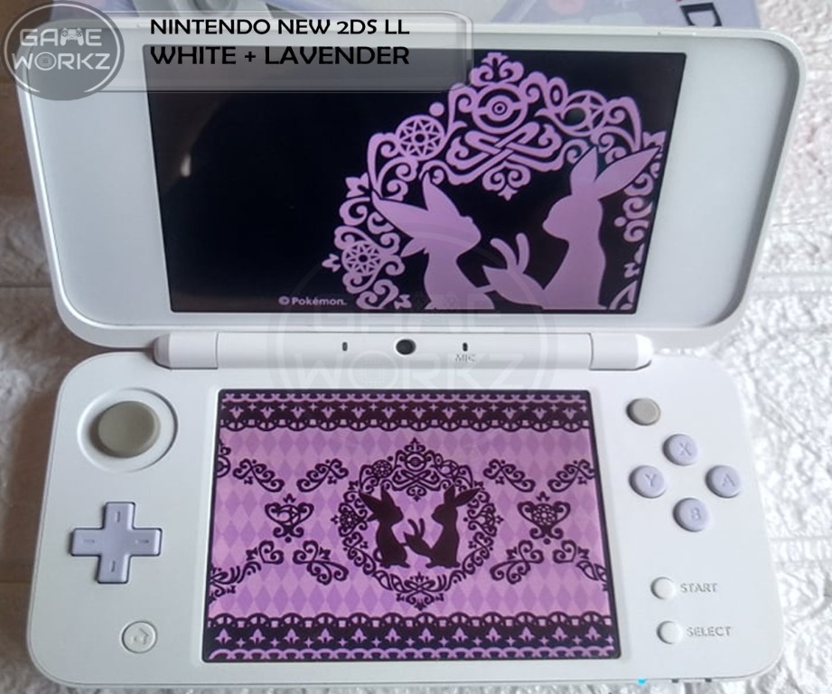 Nintendo 2DS LL （Nintendo 2DS LL/ XL White x Lavender