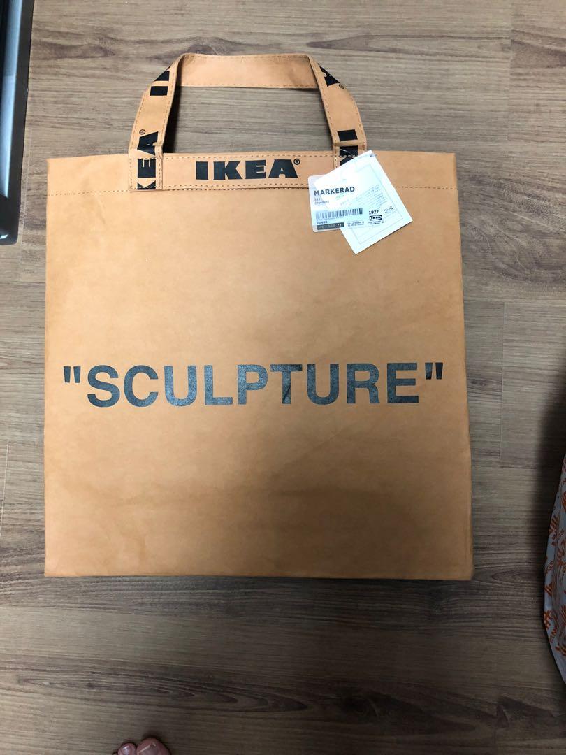 Ikea Virgil Abloh sculpture bag, Men's Fashion, Bags, Belt bags, Clutches  and Pouches on Carousell