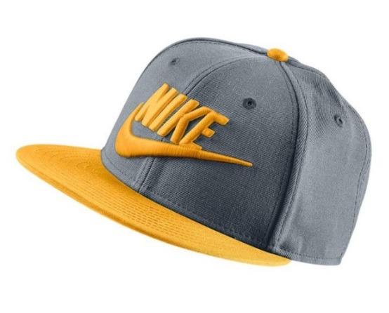 ORIGINAL Nike Misc Divers Grey Yellow 584169 066 Snapback Cap Kappe Unisex Basecap