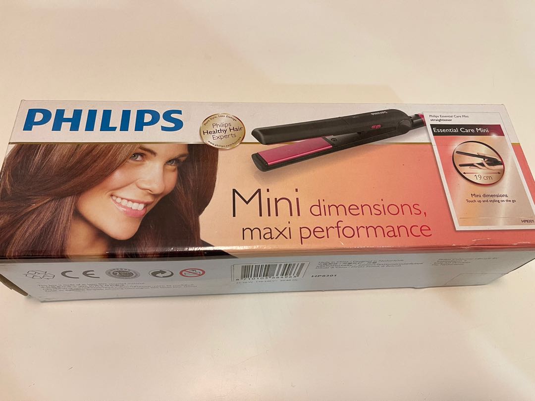 Philips Travel Mini Hair Straightener HP8301 Beauty Personal