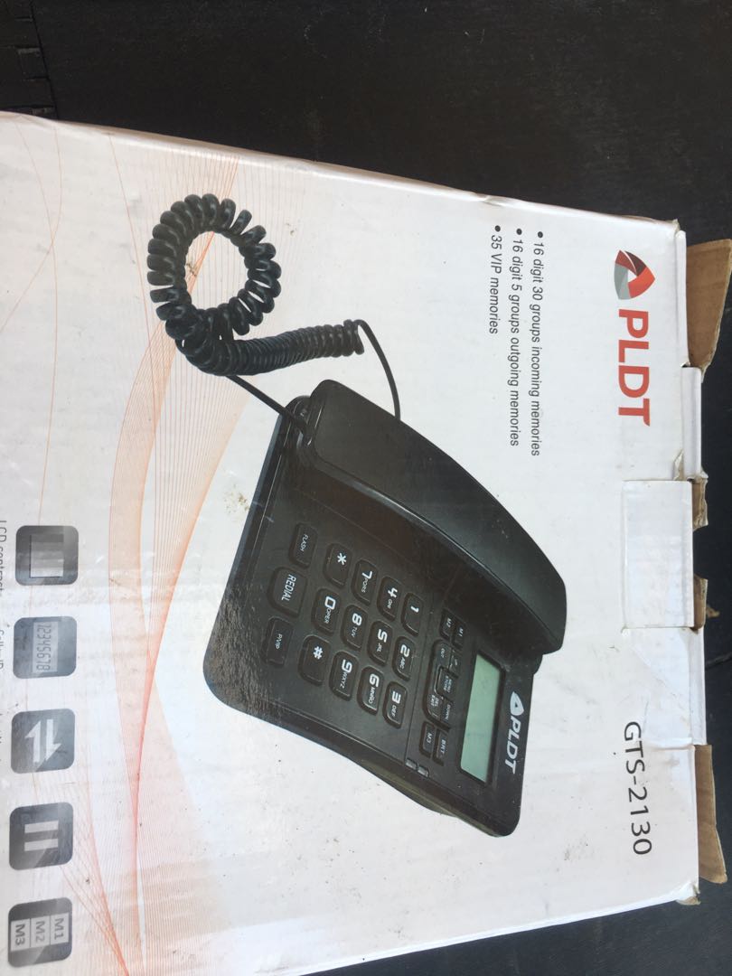 PLDT GTS-2130 Landline Phone, Audio 