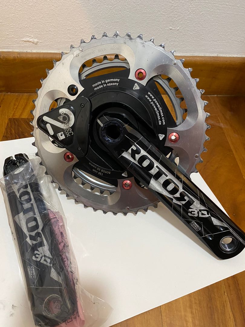 Power2Max powermeter. Rotor 3D crank. Enduro XD15 ceramic BB., Sports