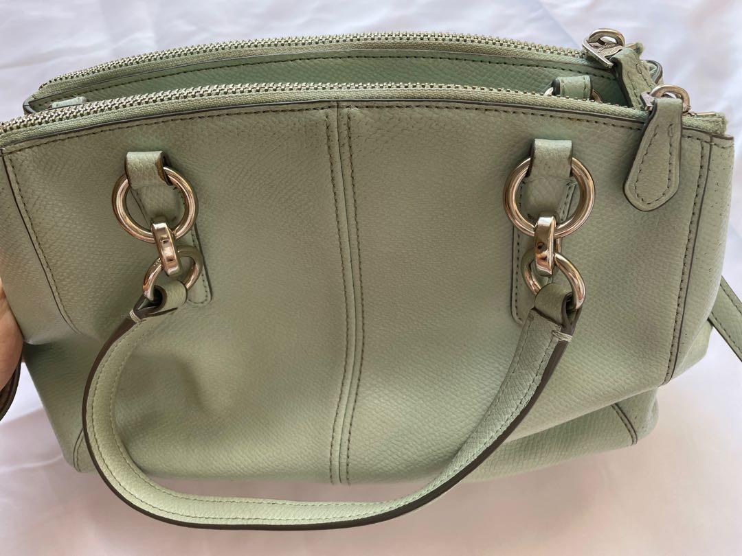 COACH Camera Bag With Webbing Strap in Green | Lyst