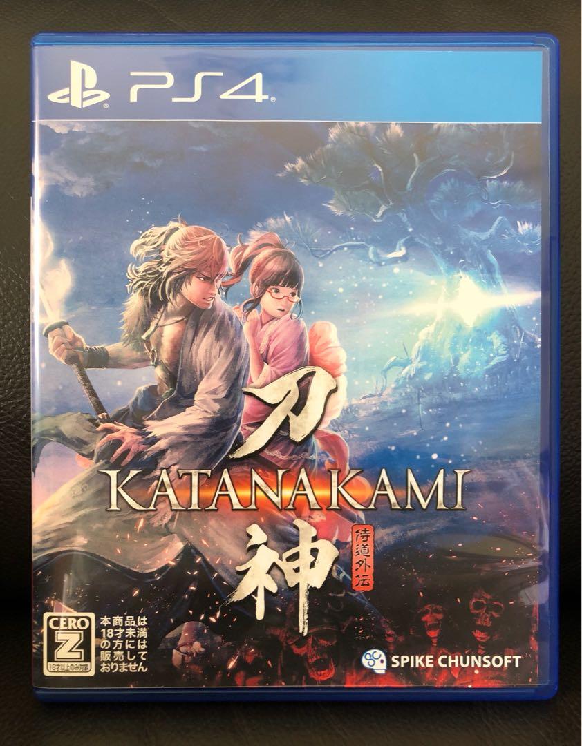 PS4《侍道外伝.刀神KATANAKAMI》PlayStation 4 遊戲game, 電子遊戲