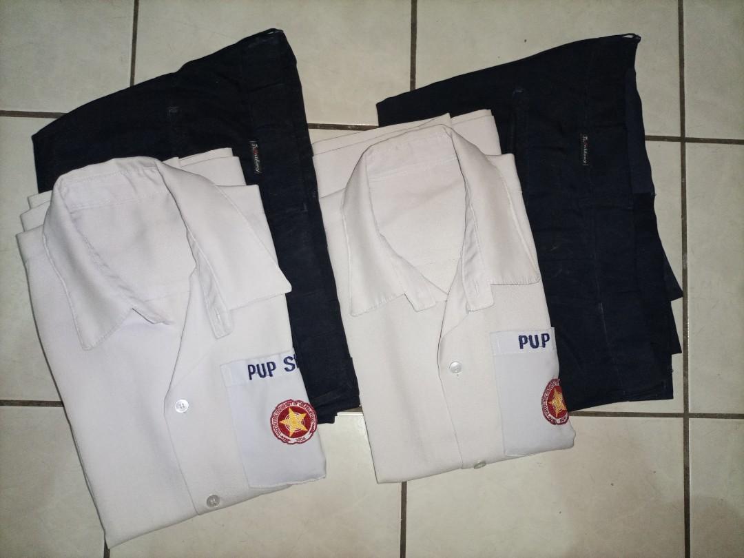 PUP SHS school uniform set, Men's Fashion, Tops & Sets, Sets ...