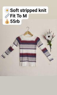 Rajut soft stripped  import
