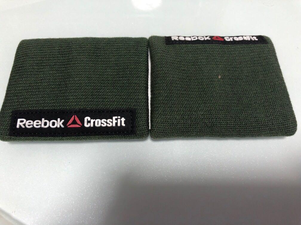 Reebok CrossFit Wristband military green 1 pair Sports Equipment Exercise Fitness Toning Stretching Accessories on Carousell